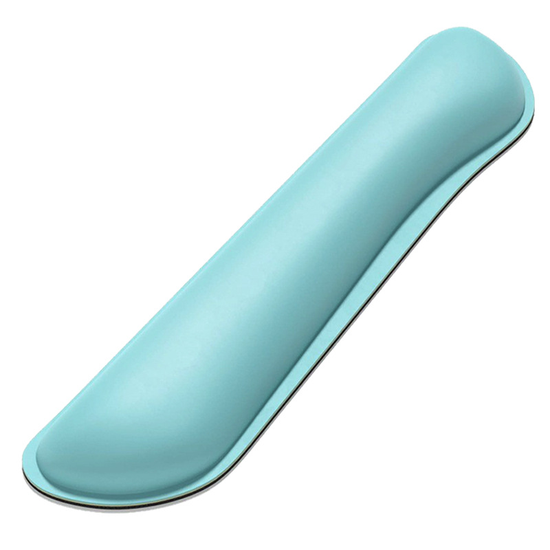 Alfombrilla de ratón de espuma viscoelástica de goma Amazon, almohadilla de muñeca antideslizante para oficina, almohada de descanso para manos con teclado de rebote lento