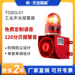 TGSG-01工业声光一体报警器 语音提示报警器 声光告警器24V220V