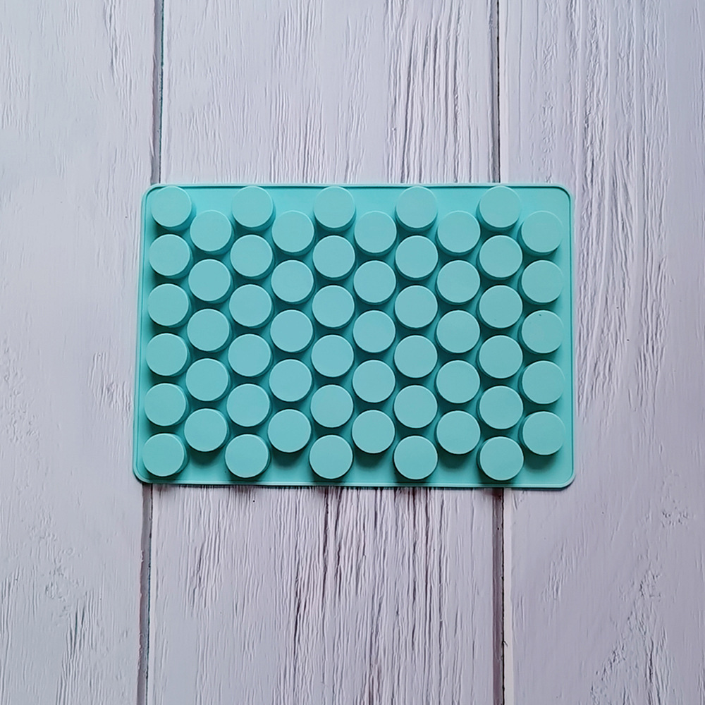 55 columnas pequeñas 372 molde de silicona para pastel de chocolate molde de pan herramientas de panadería