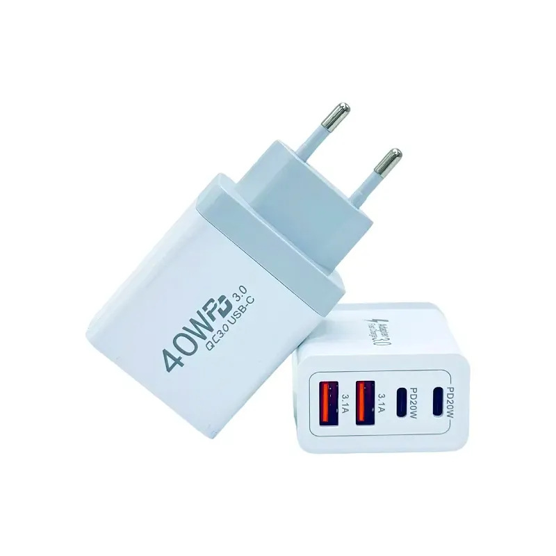 40W 2C+2A 유럽 표준