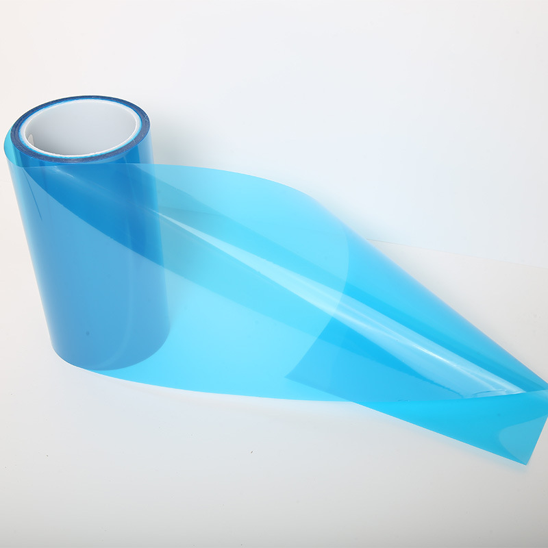 5c离型膜单面双面硅油隔离膜阻燃耐热光面pet聚酯薄膜批发耐高温