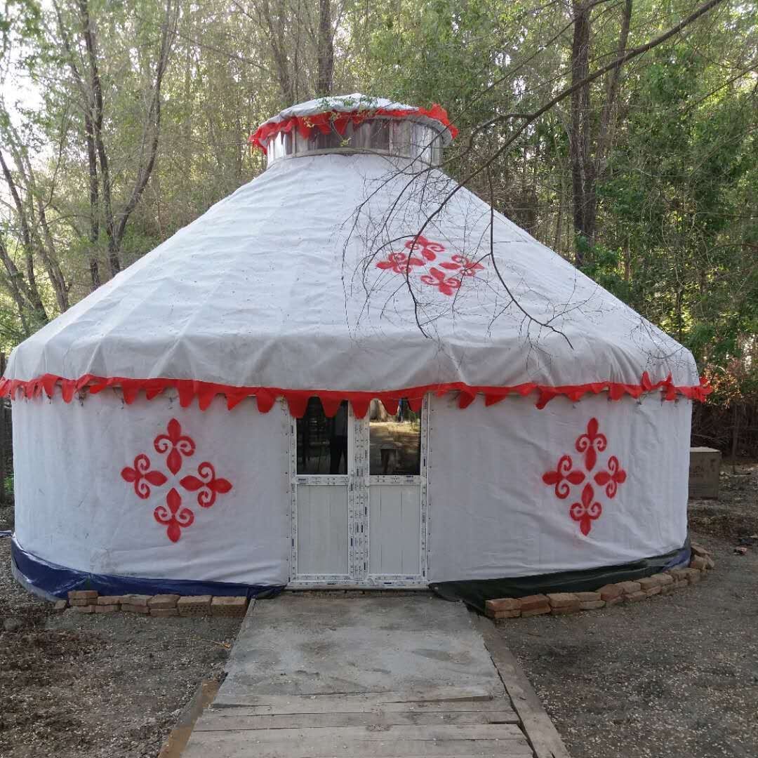 工地施工帐篷蒙古包乌鲁木齐厂家生产防雨加厚救灾帐篷蒙古包直销