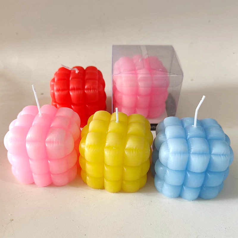 Bola redonda Cubo de Rubik comentarios de color al azar enviar una caja