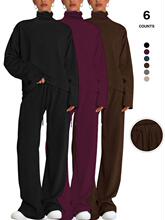 T 65907 High Neck Fleece Two-Piece Set ����Ӻ������� ר
