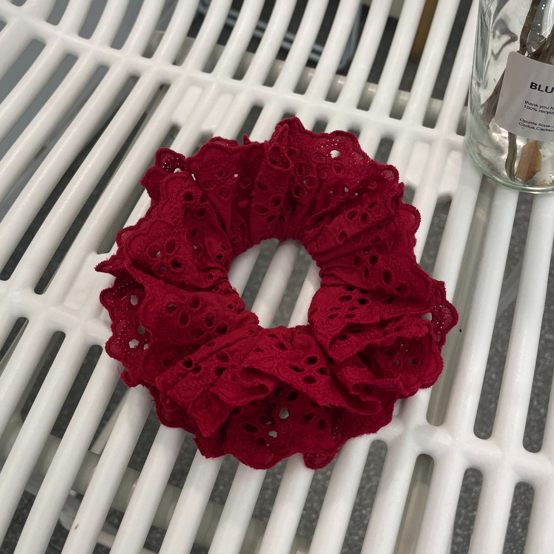 Simple Style Style Women's Simple Style Solid Color Cloth Hair Tie