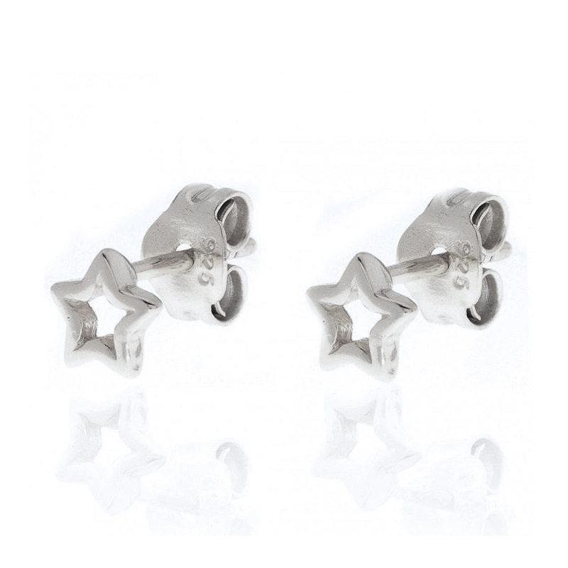 Hollow Star Stud Earrings Fashion Simple Personality Stud Earrings display picture 2