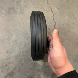 Factory direct 10X2.75 semi-hollow wheel mower micro-tiller rubber wheels small agricultural machine tires