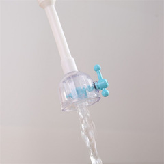 Kitchen front-mounted rotating showerhead with tap, household multi-functional 360° dual-flow shower head faucet