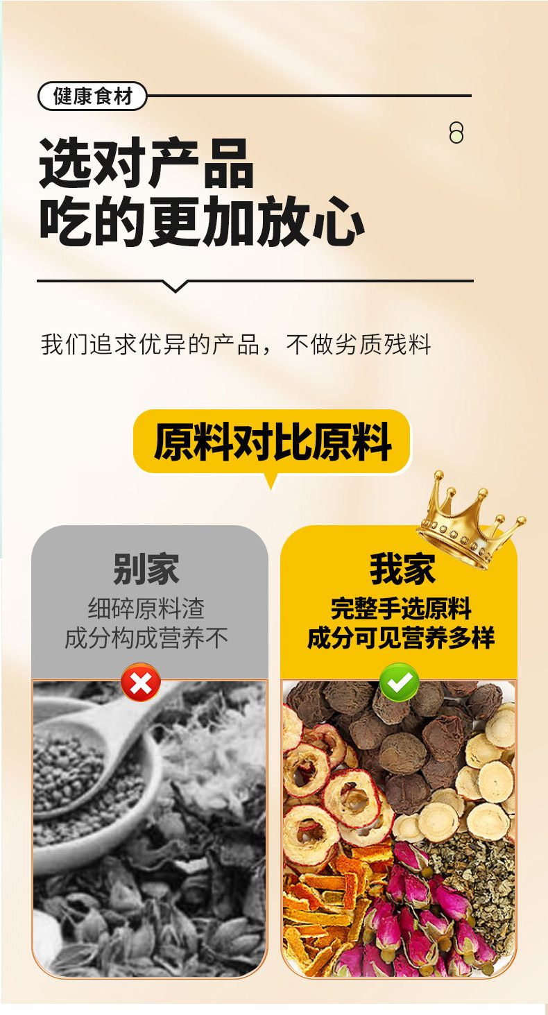 Wumei Heye Drink Dark Plum Lotus Leaf Tea Bags 9.5g x 10 Sachets Boxed Herbal Infusion specifications