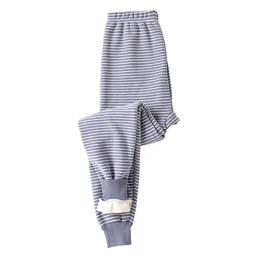 Pantalones cálidos forrados con forro polar para niños Pantalones de terciopelo medio grueso para niñas forrados con forro polar Ropa interior para niños Pantalones cálidos de cintura alta