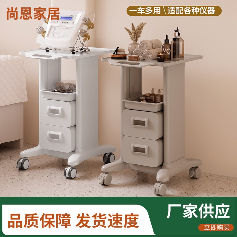 美容推车诊所理发店通用工具车置物架治疗车移动式医用小推车批发