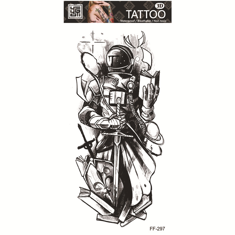 Tatuajes Temporales Impermeables de Papel de Transferencia al Agua para Cuerpo Entero image 103