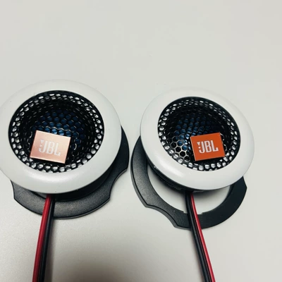 In-Stock Jbl Tweeter Speaker Unit, Second-Hand, Disassembled from Vehicle, Magnesium-Aluminum Gold Film, Universal for Car and Home Modification (Car horn/tweeter) - one-pair-price-dual-speakers-universal