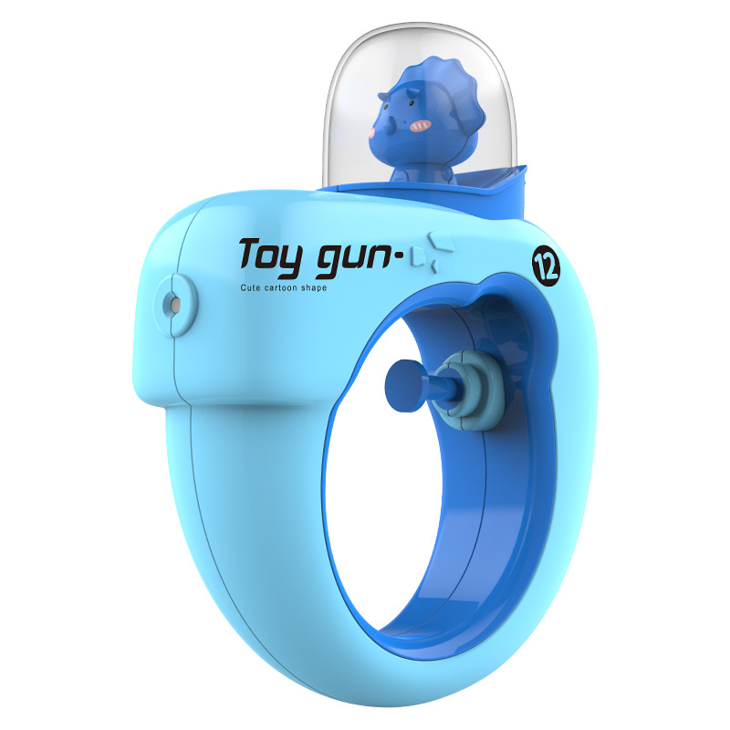 Mini juguetes infantiles transfronterizos de dibujos animados Tipo de empuje Linda pistola de agua pequeña pistola de agua al aire libre juguete de agua al por mayor