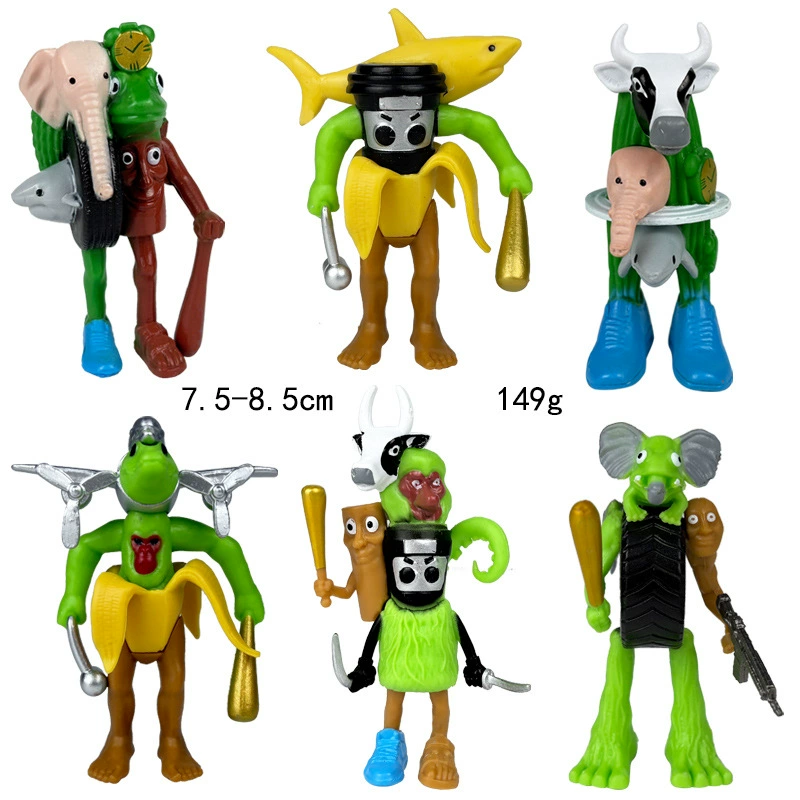 Фигура Шанхай Jing Tralala деревянная палочка-человек, assorted characters, пакет OPP, 0,4 кг