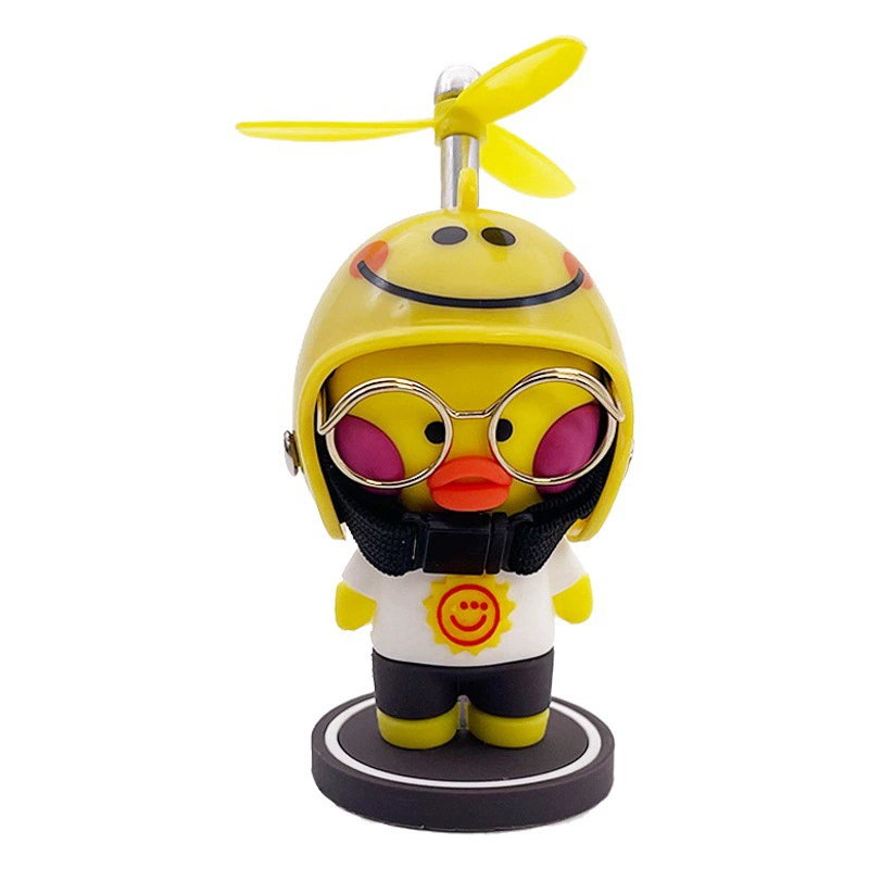 Утиная утка с гиалуроновой кислотой украшения автомобиля интерьера Dudu утка аксессуары украшения электромобиль желтая утка сломанная утка