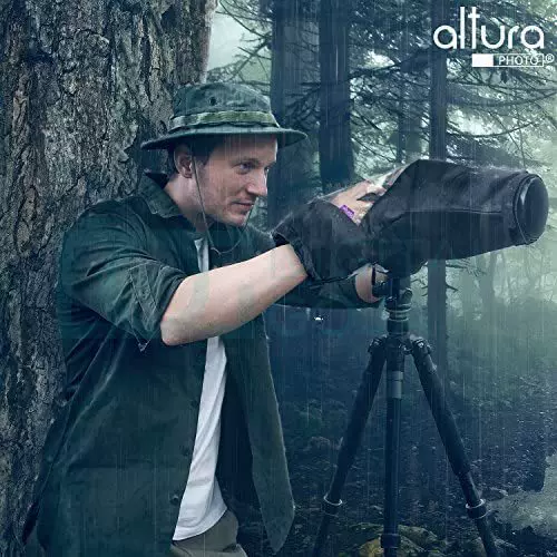 跨境照相机防尘罩单反相机防雨罩摄影配件遮雨罩防沙防水套雨衣