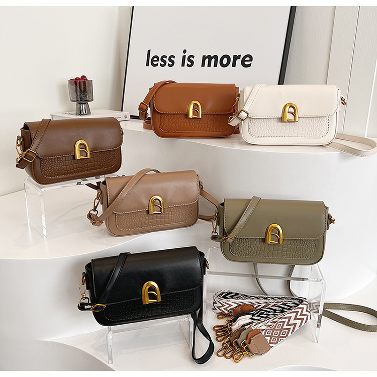 Women's Crossbody Bag Crocodile Pattern Shoulder Bag For Autumn_voghion.com