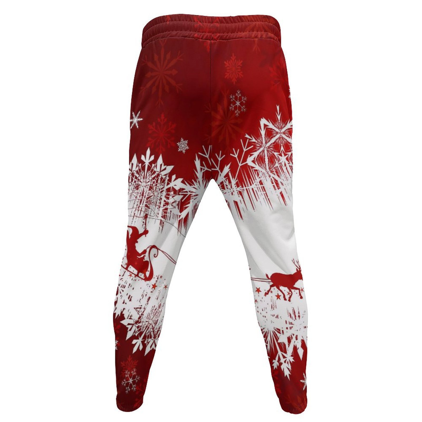 Ensemble sweat à capuche et pantalon de Noël à imprimé numérique pour hommes, décontracté, quotidien, à manches longues_voghion.com