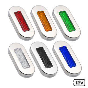 5ɫ12V܇�d��ͧ���P䓴���LED������̖�������ϟ�ָʾ�����M����