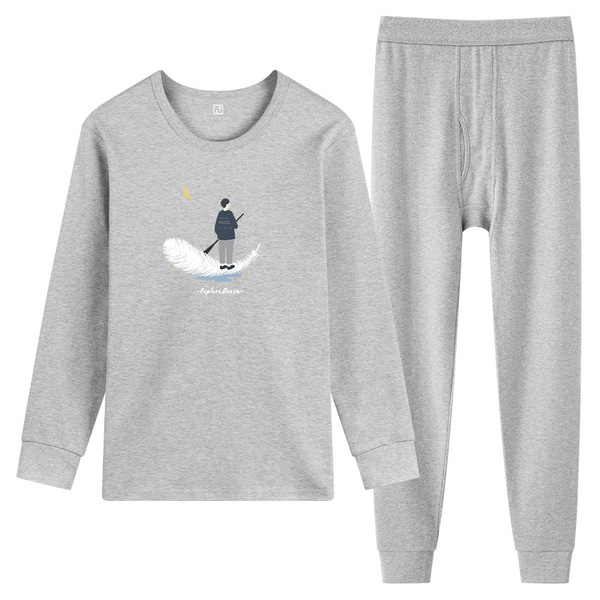 Cotton keep warm thin fitted underwear