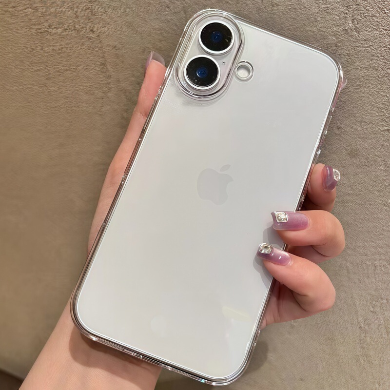 适用苹果17Air 16E PC冰透系列15ProMax亚克力14硬壳iPhone13透明|undefined