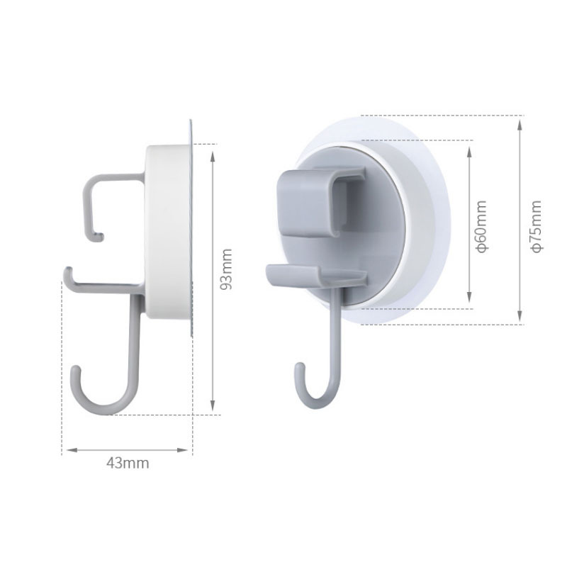 FaSoLa colgante lavabo gancho bañera ponche-libre baño Baño lavabo rack pared colgante Cuenca del estante de almacenamiento