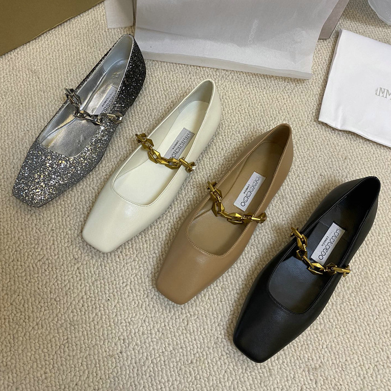 Fashionable elite Mary Jane shoes flat square toe low-cut with a strap, genuine leather