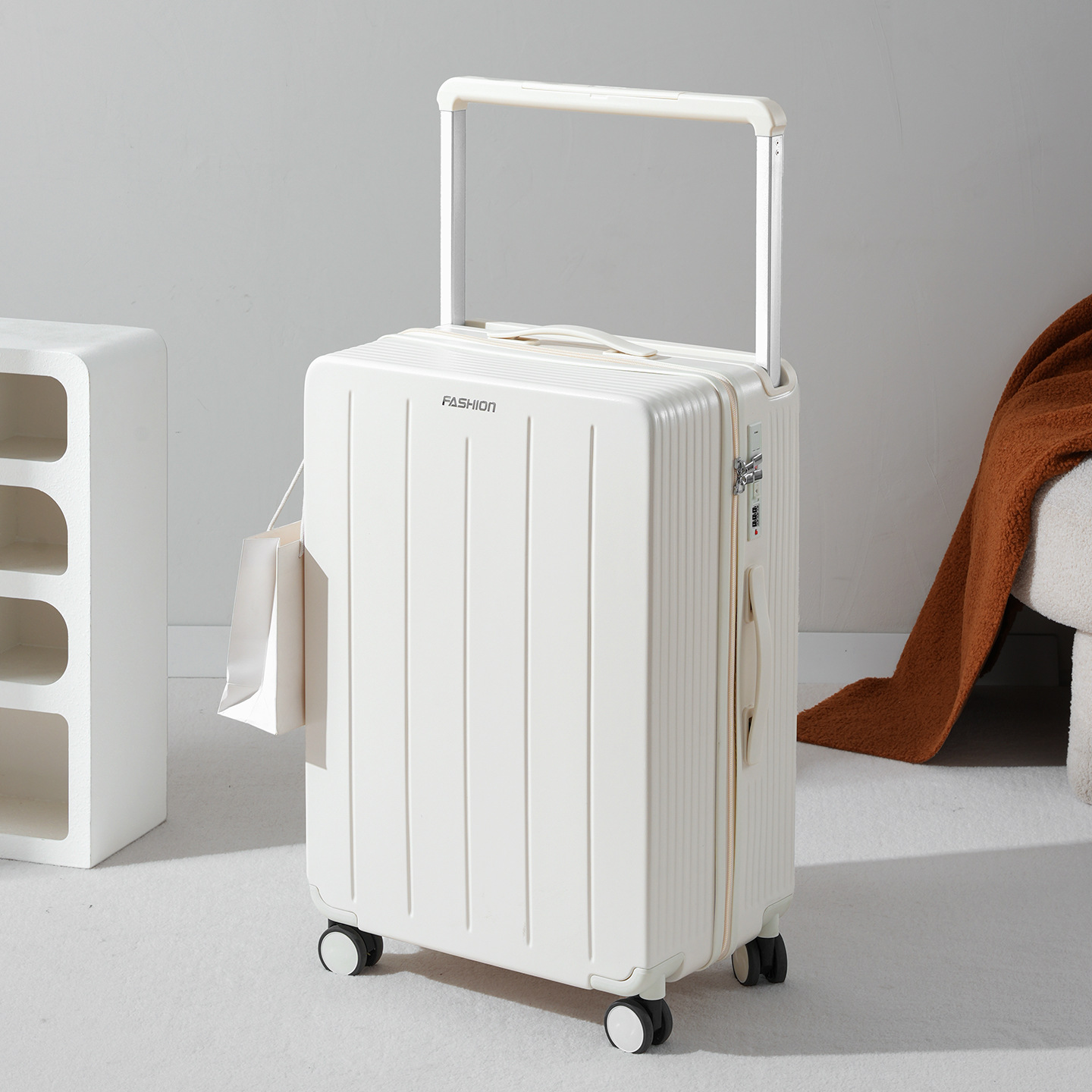 화이트 [방폭지퍼 스타일]