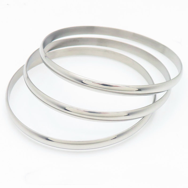 Color de acero 3 anillos