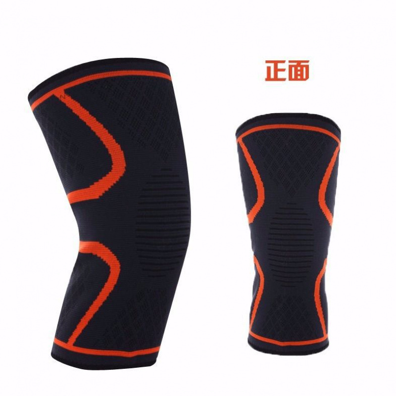 Verano y otoño deportivo rodillas respirables piernas correr caminando después de la comida delgada hombres y mujeres redes de plumas protectoras comercio mayorista