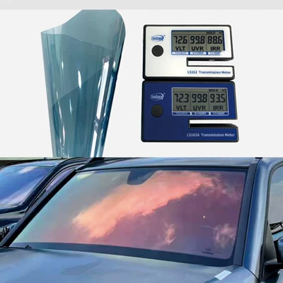 of purple light and colorful car film, Automotive Film