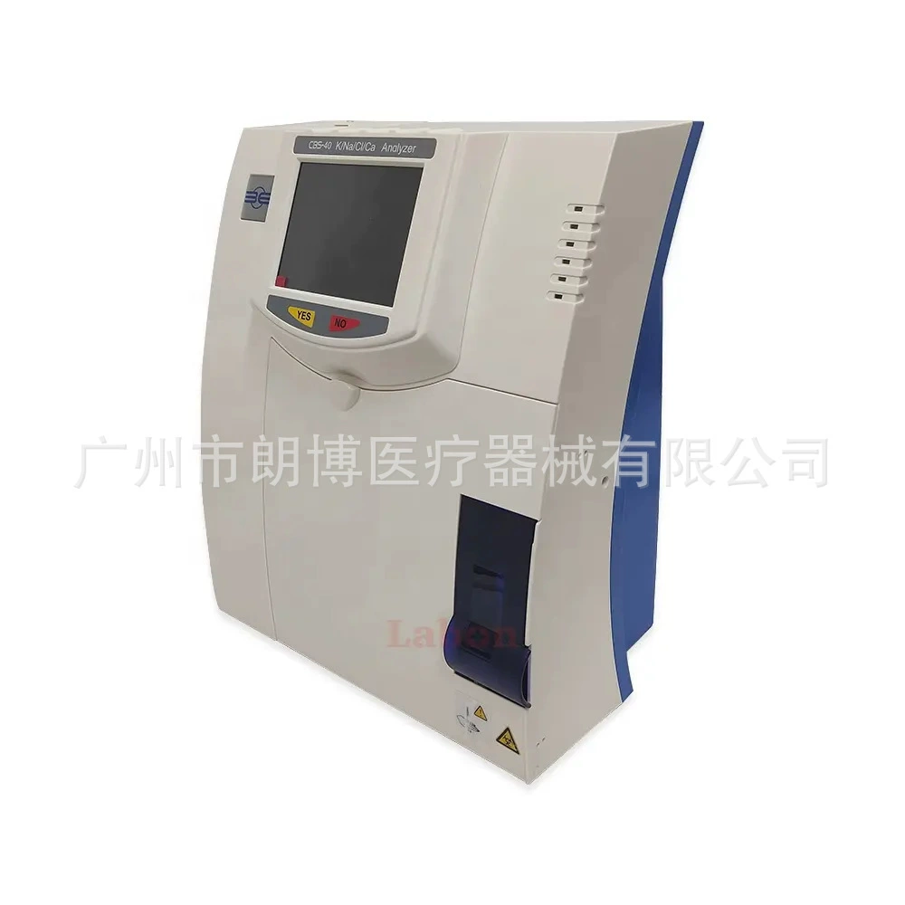 Электролитный анализатор CBS-40 с отличным сенсорным экраном для измерения K+, Na+, Cl-, Ca2+, PH, большой емкости