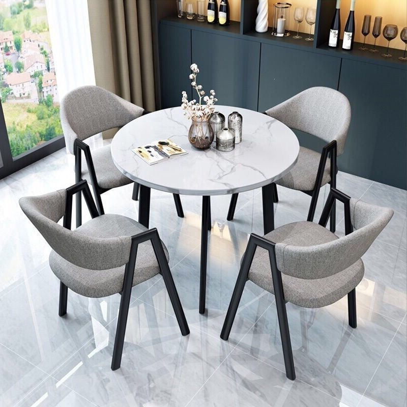 Round Negotiation Table and Chair Set, Business Office Rest Area, Reception Table, Dining Table, Small Round Table, Balcony, Living Room Coffee Table Round Negotiation Table and Chair Set, Business Office Rest Area, Reception Table, Dining Table, Small Round Table, Balcony, Living Room Coffee Table