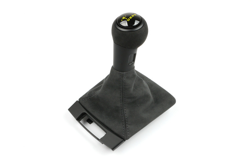 Suitable for Porsche GT4 gear shift knob, 718 Cayman, 911, Boxster, genuine leather, suede, carbon fiber gear shift cover