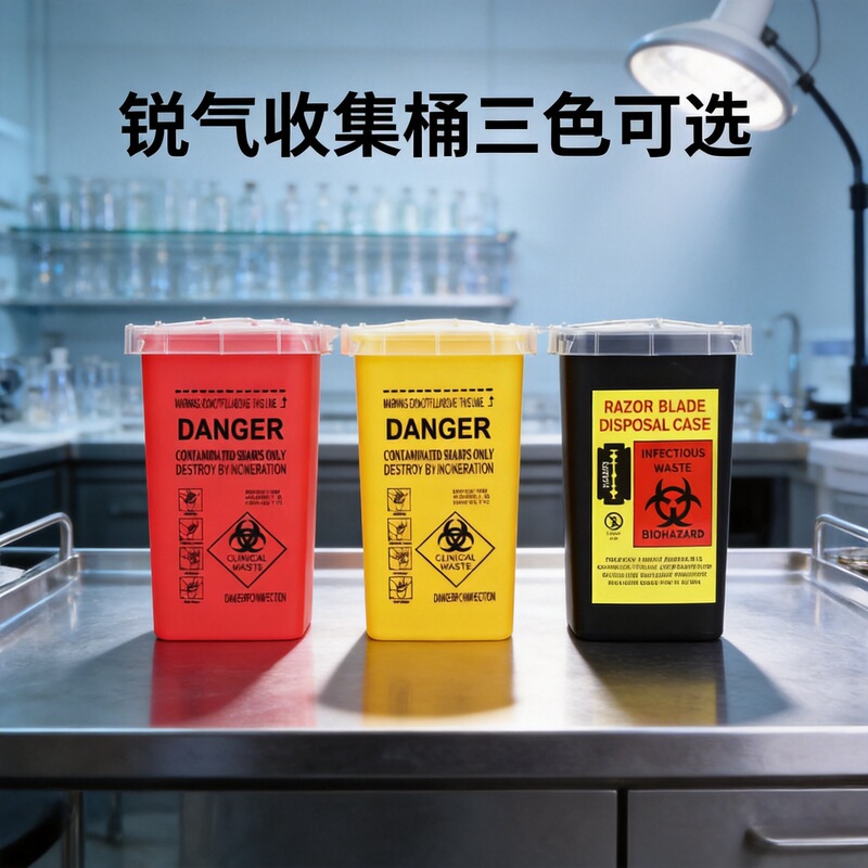 Tattoo Needle Collection Tube, Waste Disposable Needle Recycling Bin, Trash Can, Beauty Supplies Cross-Border Supply, Needle Recycling Box