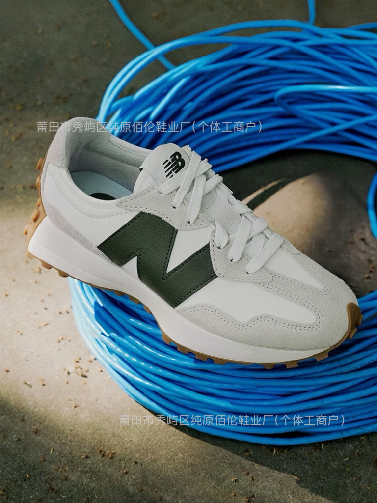 Putian Chunyuan V-heads NB327 series primavera hombre y mujer retro retro retro clásico deportivo casual zapatos de trotar