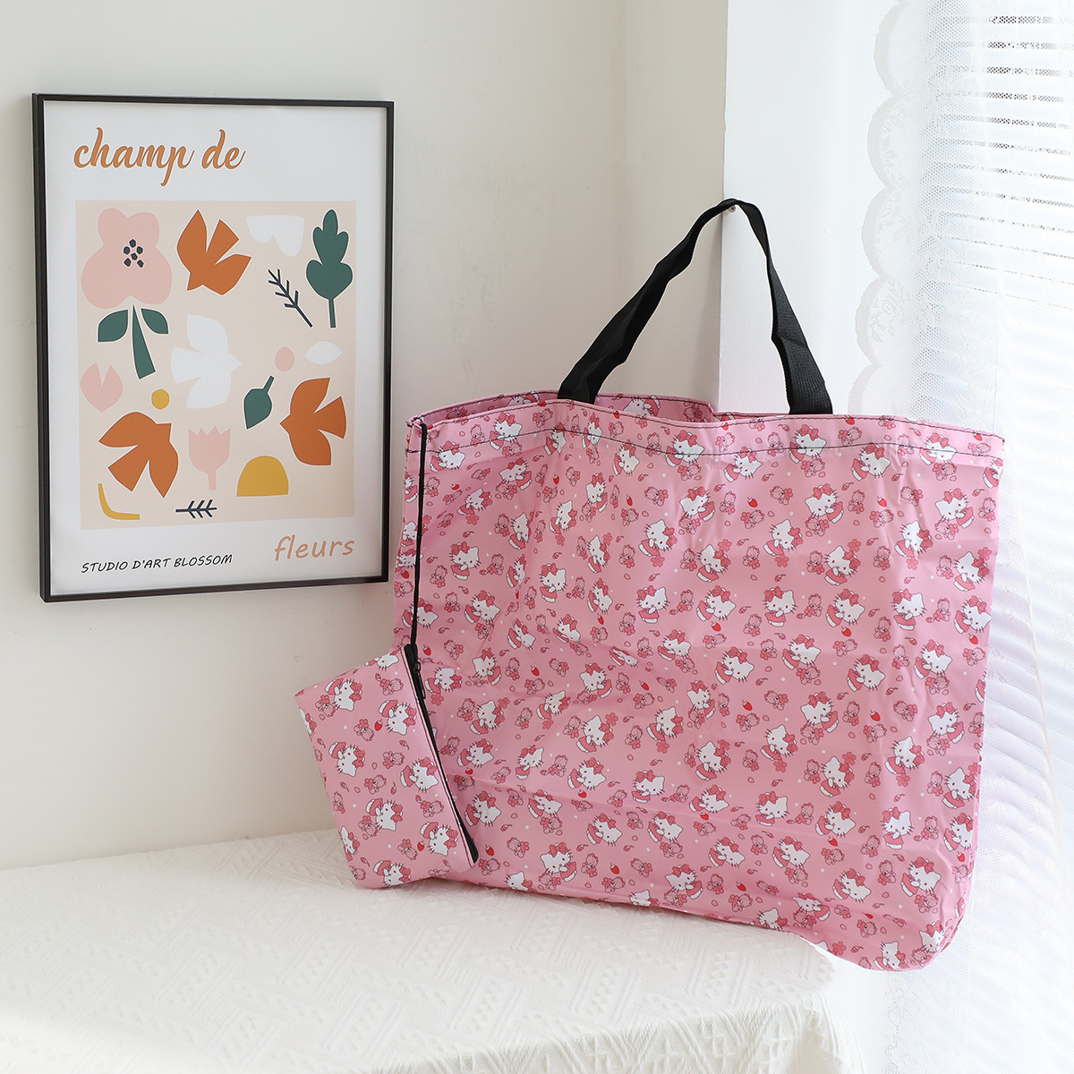 Flowered, with little bears