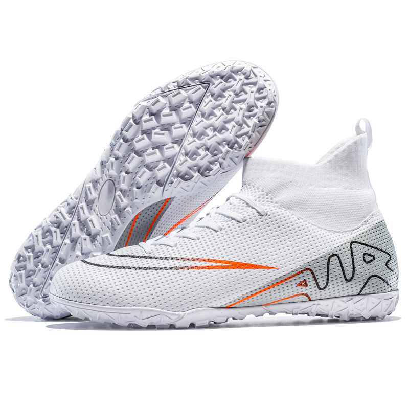 Nuevos zapatos de fútbol profesionales transfronterizos de alto nivel, zapatos de fútbol TF, zapatos de entrenamiento especiales de clavos, zapatos de fútbol para hombres