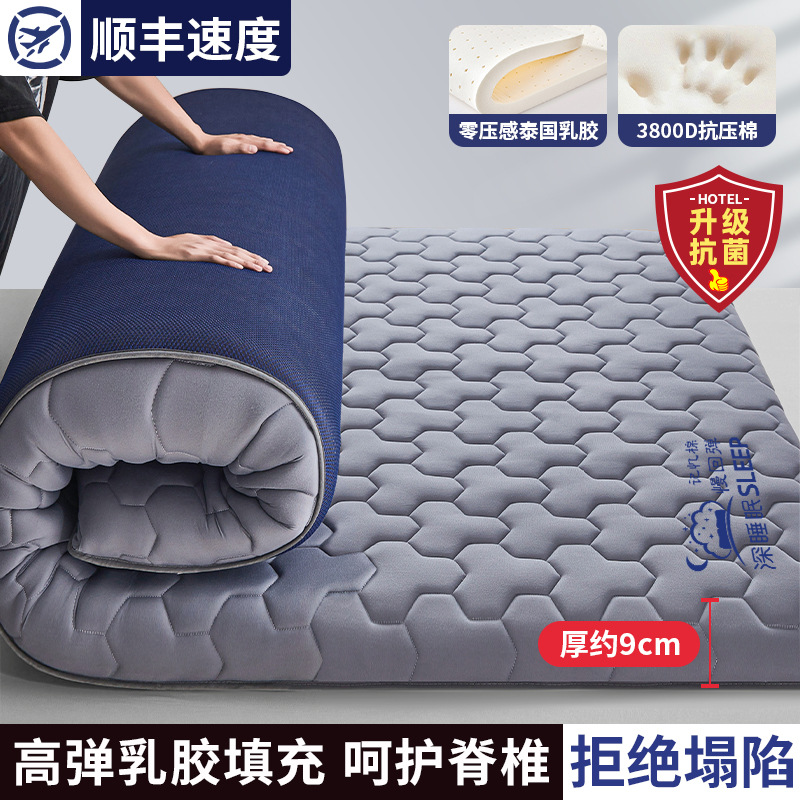 Colchón de látex cojín dormitorio cojín dormitorio dormitorio cojín de tatami individual alquiler cojín de alquiler