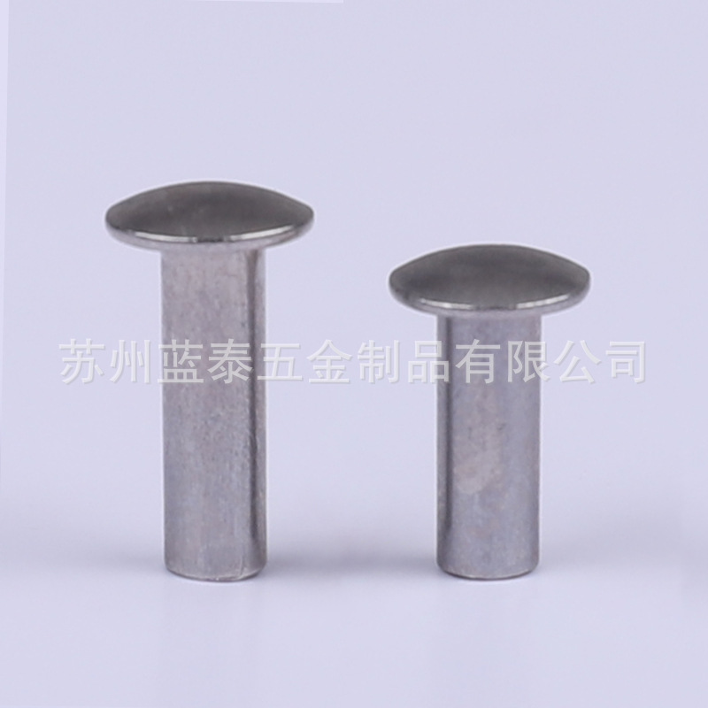 厂家销售不锈钢铆钉 不锈钢半空心铆钉 不锈钢非标铆钉