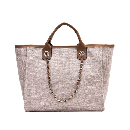 Wholesale foreign trade  new European and American bucket bag large capacity portable shoulder crossbody chain tote bag trendy