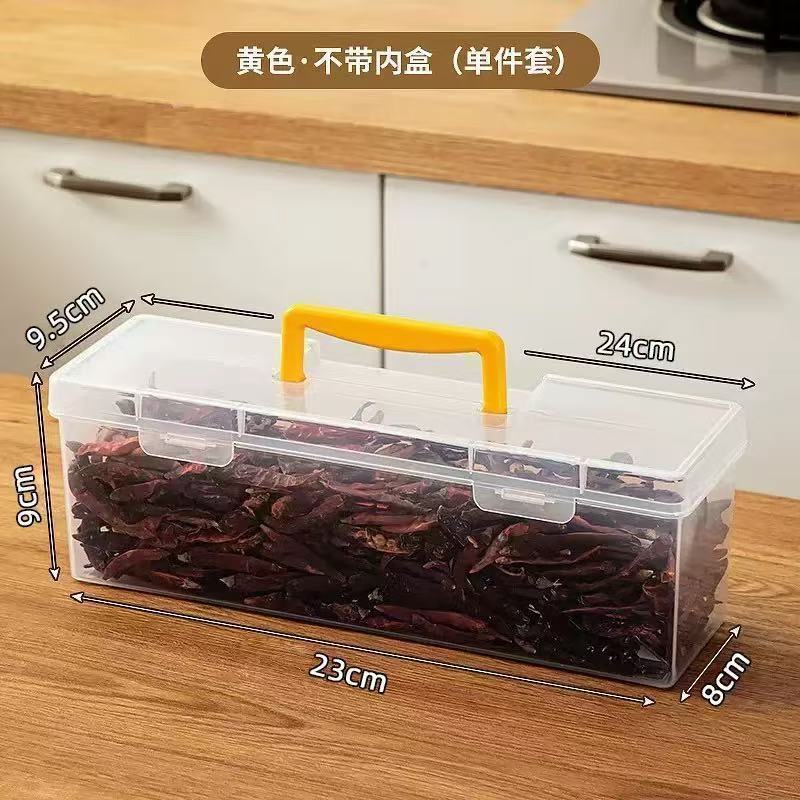 Juego de Cajas para Condimentos de Cocina de Plástico Octogonal para Especias