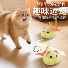 2025 新しいペットのおもちゃ猫と犬自己楽しい光と音電気 USB マウス面白い猫のおもちゃ卸売