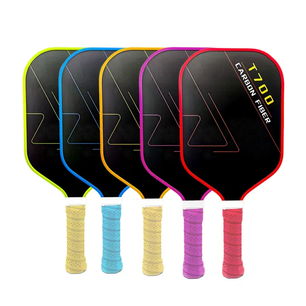 Pickleball Racket Carbon Fiber Ultra-Light Outdoor Sports T700 Competition Pickleball Sporting Goods Wholesale Cross-Border