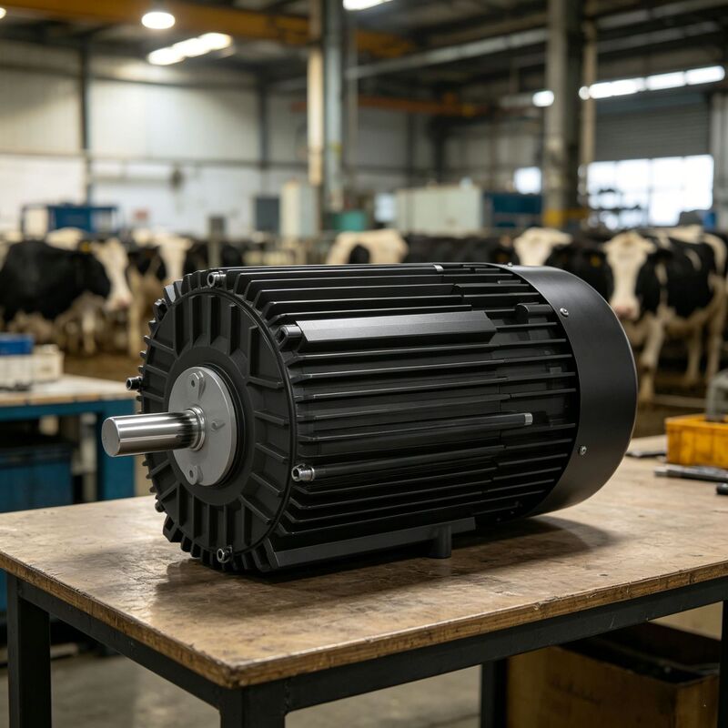 Permanent Magnet Synchronous Motor 380V Motor Livestock Fan Motor Ec Fan Motor Three-Phase Motor Livestock Fan