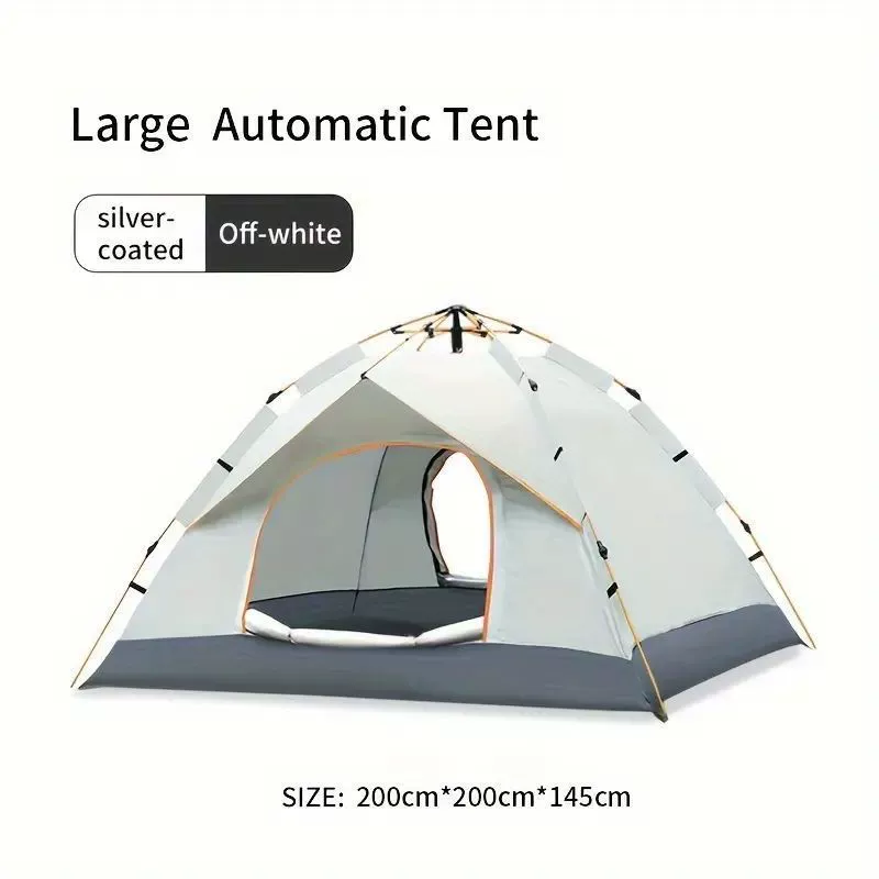 Travel automatic windproof handheld tent for camping