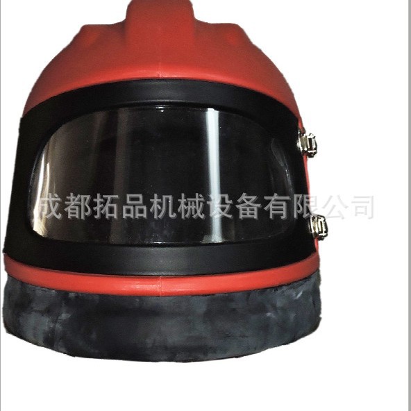 长期供应帆布喷砂服 防飞溅喷砂帽 全面罩喷砂帽防尘密封喷砂专用