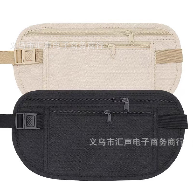 Outdoor Close-Fitting Sports Waist Bag, Anti-Theft, Running, Can Hold Mobile Phone, Multifunctional Passport Bag, Can Add Logo, Portable 5