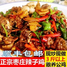 山东枣庄辣子鸡真空装炒鸡特产临沂沂蒙济宁滕州台儿庄